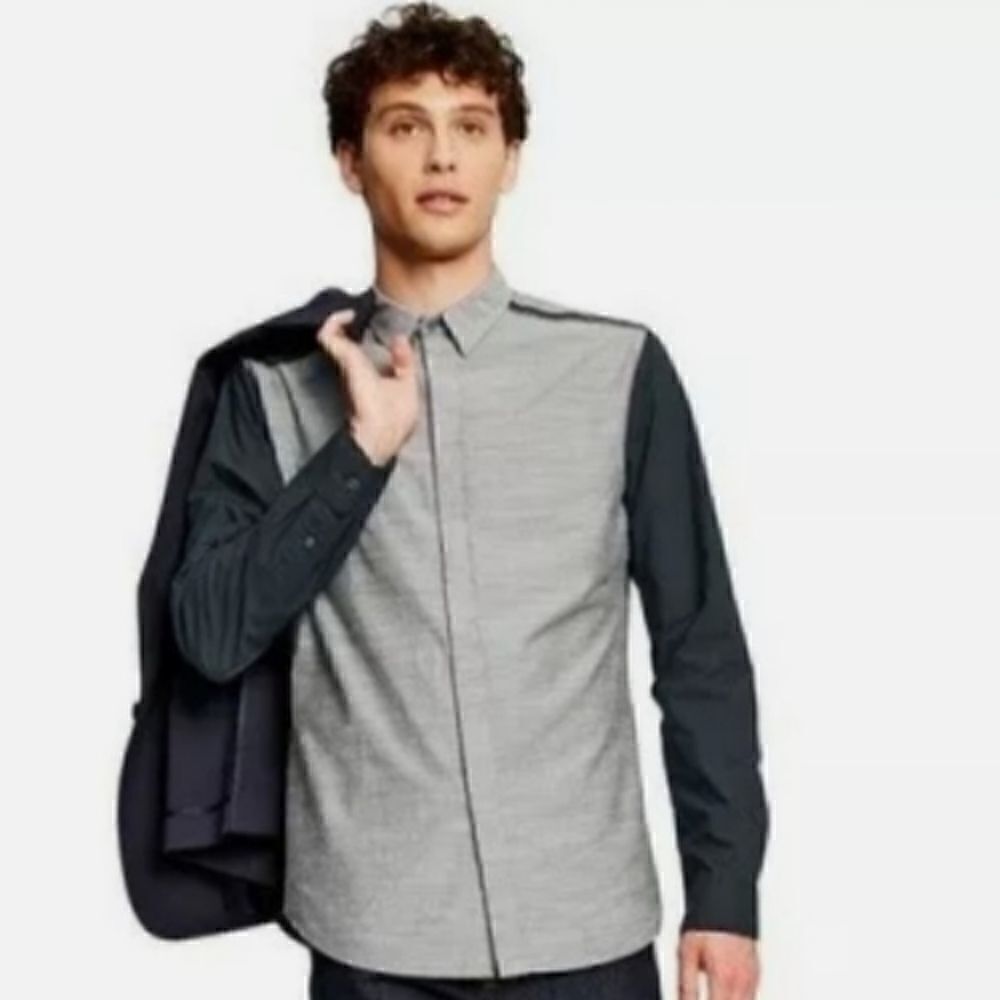 NWT 3.1 PHILLIP LIM FOR TARGET BUTTON UP LONG SLEEVE SHIRT SZ. XL